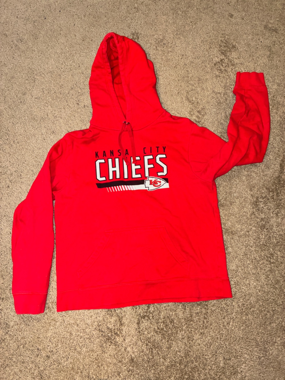 Kansas City Chiefs Red Crewneck Sweatshirt